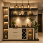 Luxury Modern Bar Cabinet