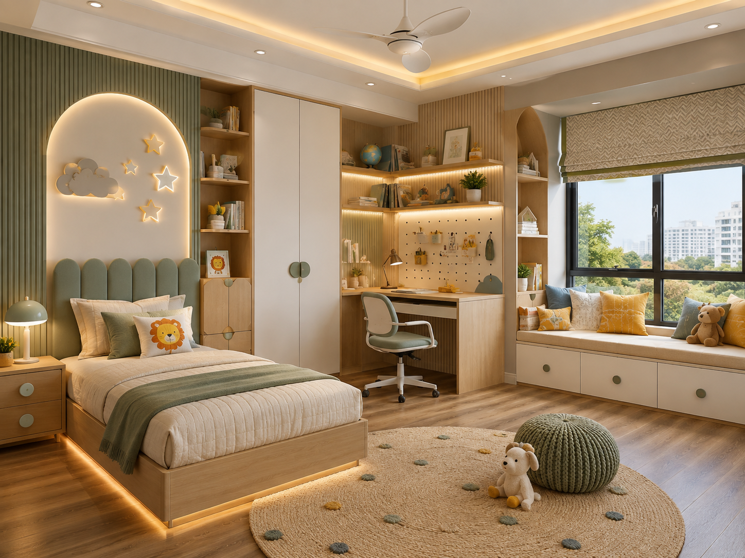 ChatGPT Image Aug 13, 2026, 06_29_13 PM Modern & Playful Kids’ Bedroom - Image 1