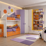 Vibrant Contemporary Kids’ Bedroom