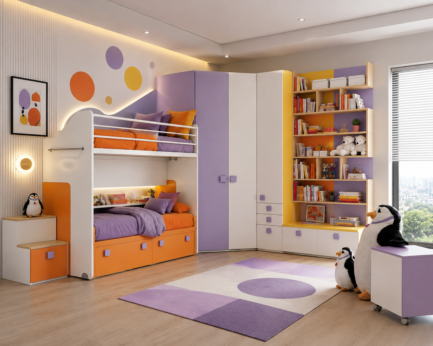 ChatGPT Image Aug 13, 2026, 06_33_41 PM Vibrant Contemporary Kids’ Bedroom - Image 1