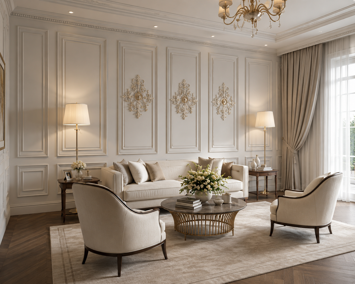 ChatGPT Image Aug 13, 2026, 06_43_59 PM Elegant Classic Living Room - Image 1