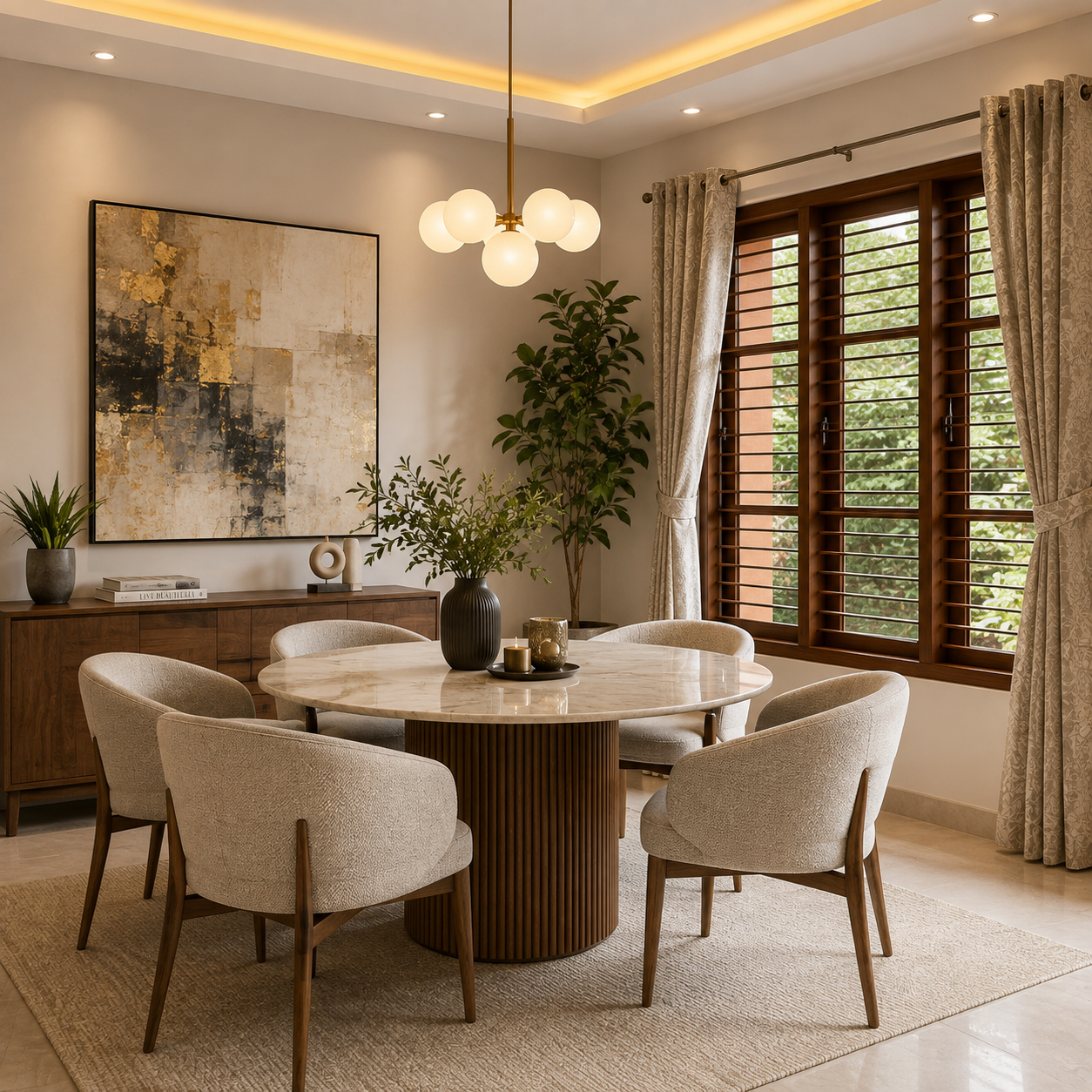 ChatGPT Image Aug 15, 2026, 12_29_33 PM Modern Minimalist Dining Room with Elegant Natural Accents - Image 1