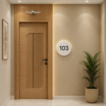 Modern Wooden Fluted Door Design