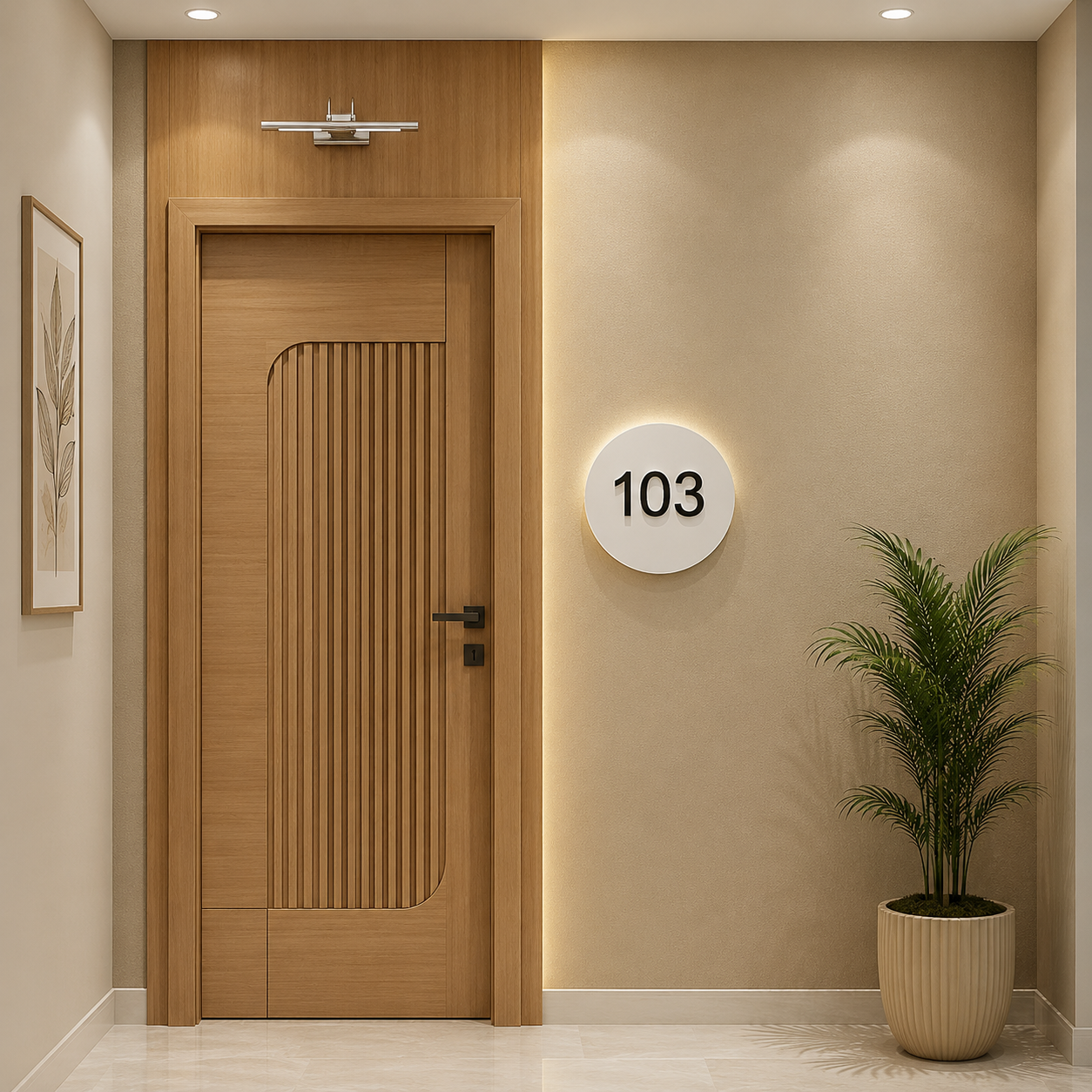 ChatGPT Image Aug 17, 2026, 12_54_38 PM Modern Wooden Fluted Door Design - Image 1
