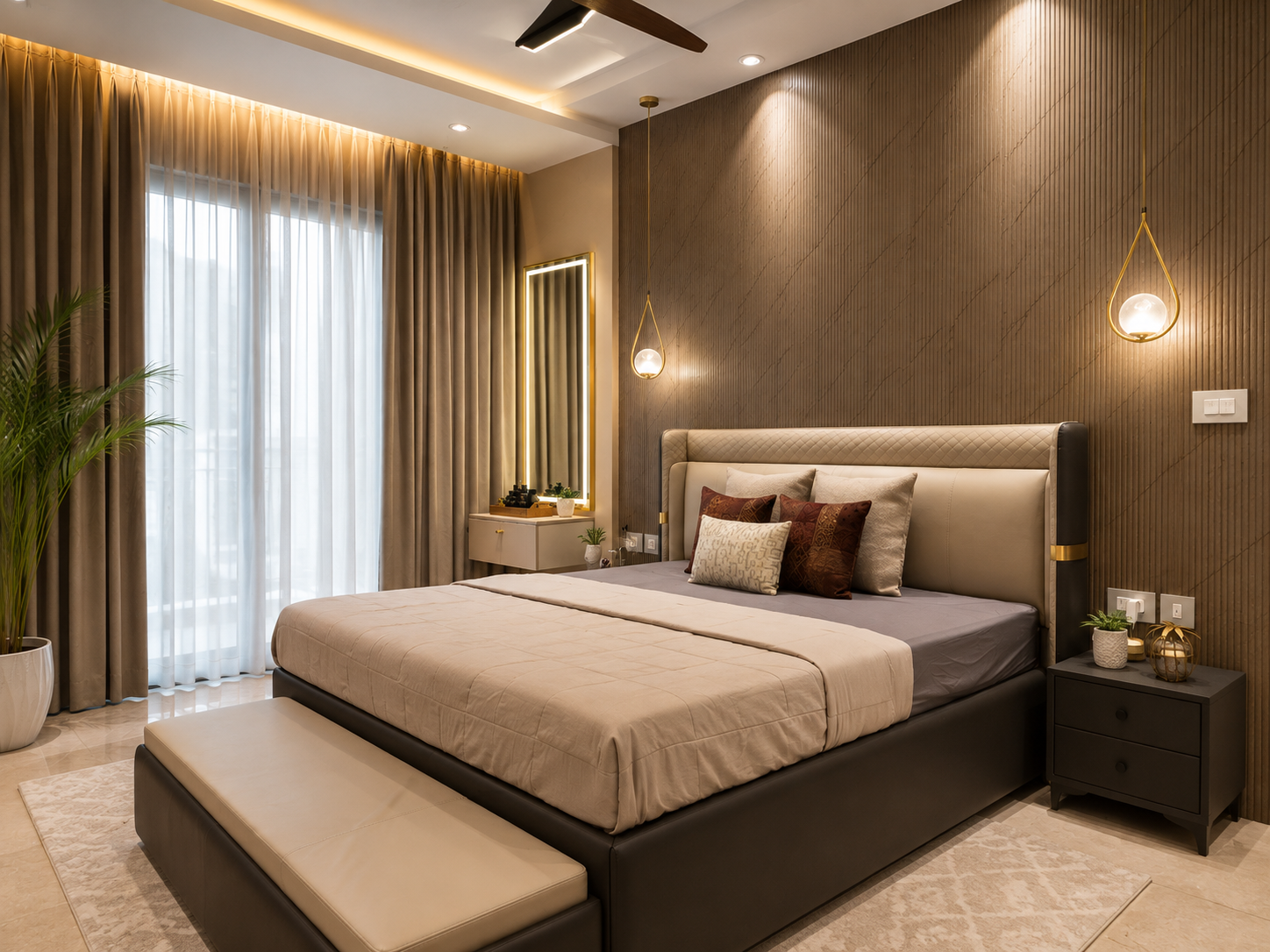ChatGPT Image Aug 5, 2026, 07_28_20 PM Modern Master Bedroom Design With Textured Wall and Floating Vanity - Image 1